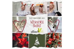 życzenia świąteczne z gabinetu GoldenVet